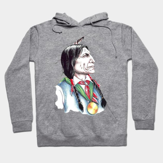 Native American Hoodie by lemirbashir